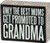 Primitives by Kathy Chevron Trimmed Box Sign 5" x 4"