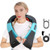 Shiatsu Neck Back Shoulder Massager - Electric Neck and Back Massager with Heat  Deep Tissue 3D Kneading Massage Pillow for Shoulder  Leg  Body Muscle