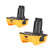 2Pack DCA1820 Battery Adapter for Dewalt 18V to 20V Adapter Converter for Dewalt 18V Tools Convert for Dewalt 20V Lithium Ion Battery DCB205 for Dewal
