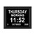 8 Inch 12 Alarm Options Auto-Dimming Extra Large Day Date Time Clocks Digital Calendar Dementia Clock Perfect for Seniors Elderly Alzheimer Vision Imp