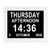 8 Inch 12 Alarm Options Auto-Dimming Extra Large Day Date Time Clock Digital Calendar Dementia Clocks Perfect for Seniors Elderly Alzheimer Vision Imp