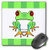3dRose LLC 8 x 8 x 0.25 Inches Mouse Pad, Tree Frog with Stripes (mp_6105_1)