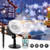 OwnZone Christmas Projector Lights Outdoor Waterproof Snowflake LED Light Projector Lamp Rotating Snowfall Landscape Spotlights with Remote Control fo