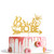 Gold Glitter Bride To Be Cake Topper - Bridal Shower-Bachelorette-Engagement-Wedding-Anniversary Party Decoration