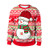 PLUSFILE Unisex Ugly Christmas Sweatshirt 3D Digital Printed Funny Shirt Long Sleeve Pullover Sweater shirt