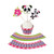 Panda Party Cupcake Wrappers with Picks
