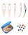 Interlocking Tool for Locs Dreadlocks Tool Needle for Sisterlocks Craft Hair Tools Crochet for Interlocks Dreadlocks Hair Extensions Easy Locs Your Ha