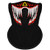led Sound Active Rave Light up face mask Light Up Mask for Party Dancing Riding Skating Festival -red Teeth-