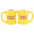 NCAA 3oz Espresso Shot Mug 2-Pack -USC Trojans-