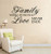 Family Where Life Begins and Love Never Ends Wall Decals Quote Home Decor Art Quote Decals Wall Art Stickers Decal-Black- Family Where Life Begins and Love Never Ends Wall Decals Quote Home Decor Art Quote Decals Wall Art Stickers Decal-Black-