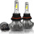 9007-HB5 Bulbs 50W 5000Lumens Led Headlight Bulbs Super Bright LED Waterproof High Low Beam Headlights Conversion Kit 6500K Cool White IP68 Halogen re