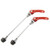 IKAAR 1 Pair Bike Skewer Quick Release Skewers Front and Rear Bicycle Hub Skewers for Mountain Bike Road Bicycle Red