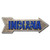 SignMission Decal Art Indiana Decal Indoor-Outdoor Decor 24 Directional Sticker Vinyl Wall Decals