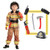 Spooktacular Creations Child Unisex Fireman Costume -Small -5-7 yr-- Yellow