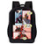 MARVEL COMICS CLASSIC DEADPOOL BACKPACK - MARVEL BLACK DEADPOOL 18 INCH AIR MESH PADDED BAG -Deadpool Comic Disturbed-