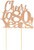 All About Details Copper Cheers to 80 Years! Cake Topper