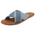 TOMS Womens Flat Slide Sandal  Navy  9