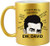 Freddie Mercury EW David - Ceramic Coffee Mug 11oz Golden