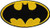 HKM Batman Superhero Logo DC Comics Thermoadhesive Patch for Childrens Clothes 1-55 x 3-15 inches