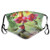Hummingbird Flowers Washable Dust Reusable Filter and Reusable Mouth Windproof Warm Cotton Face