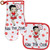 Betty Boop Oven Mitt & Pot Holder Set Kiss The Cook