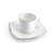 Mikasa Couture Platinum Espresso Cup and Saucer Set