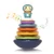 TUMAMA Stacks of Circles STEM Learning Toy with Sounds and Lights Electronic Musical Stacking Ring Montessori Toy Gift for 3 6 9 12 18 Months 1 Year O