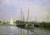 Posterazzi Boats Regatta at Argenteuil c- 1872-1873 Claude Monet -1840-1926-French- Musee dOrsay Paris Poster Print  -18 x 24-