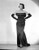 Rosalind Russell Posed in Black Dress with Hands on Hips Photo Print -8 x 10-