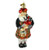 Old World Christmas Highland Santa Glass Blown Ornament