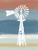 Posterazzi PDXLW4356SMALL Windmill on Stripes Photo Print  18 x 24  Multi