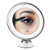 10X Magnifying Makeup Mirror - Vanity Mirror with LED Lights 360 Degree Rotation Powerful Suction Cup Portable Magnification Cosmetic Mirror Good for