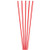 Plastic Coffee Stirrers Red Straws - by Plastible Cocktail Drink Sip Stir Sticks For Bars Cafes Restaurants Home Use (500 Count, 8 inches)