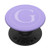 Gray Letter G Initial Monogram Lavender Purple Lilac PopSockets Grip and Stand for Phones and Tablets