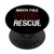 North Pole Fire Rescue Firefighter Department Gift PopSockets Grip and Stand for Phones and Tablets