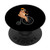Pug Riding Bicycle - Magical and Cute Dog Bike Cyclist PopSockets Grip and Stand for Phones and Tablets