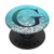 Teal Navy Blue Initial Letter G On Silver Light Blue PopSockets PopGrip Swappable Grip for Phones and Tablets