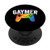 Gaymer LGBT Gamer Pride Rainbow Parade March Nerd Geek PopSockets Grip and Stand for Phones and Tablets