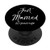 Funny 60th Anniversary Gifts Cute Just Married 60 Years Ago PopSockets Grip and Stand for Phones and Tablets