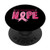Cute Hope pink ribbon Breast cancer awareness month PopSockets Grip and Stand for Phones and Tablets
