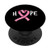 Cute Hope pink ribbon Breast cancer awareness month PopSockets Grip and Stand for Phones and Tablets