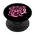 Cute Hope pink ribbon Breast cancer awareness month PopSockets Grip and Stand for Phones and Tablets