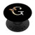 Initial letter G Butterfly Personalized Monogram PopSockets Grip and Stand for Phones and Tablets