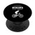 Mountain Biking Is My Therapy - MTB Bike Slogan PopSockets Grip and Stand for Phones and Tablets