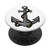 Grey Anchor Rope Graphic Sailor Boat Cruise Captain Gift PopSockets Grip and Stand for Phones and Tablets