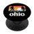 Retro Ohio Bigfoot Mountain and Trees Nature Outdoors PopSockets Grip and Stand for Phones and Tablets