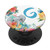 Pretty Elephant Baby With Flowers Monogram Initial Letter G PopSockets Grip and Stand for Phones and Tablets