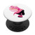 Woman Warrior Breast Cancer Black Women Awareness Month PopSockets Grip and Stand for Phones and Tablets