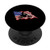 Motocross American Flag Dirt Bike Motorcycle PopSockets Grip and Stand for Phones and Tablets