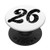 26th Birthday gift - Classic Vintage Women Men 26 year old PopSockets Grip and Stand for Phones and Tablets